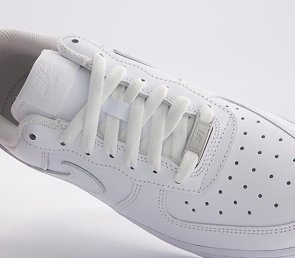 Nike Air Force 1 07 Trainers F White - Women's Trainers