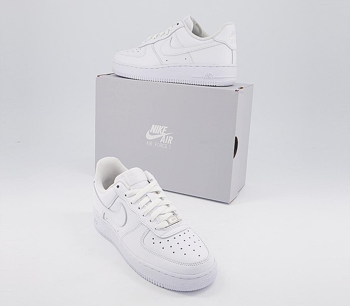 Nike Air Force 1 07 Trainers F Nike Air Force 1 07 Trainers F White