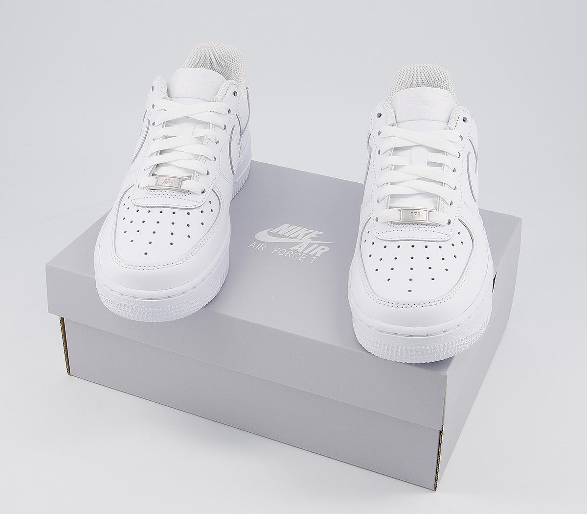 Nike Air Force 1 07 Trainers Nike Air Force 1 07 Trainers White