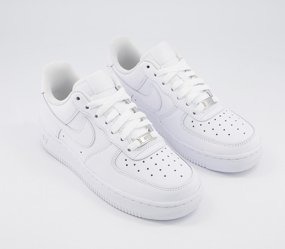 Nike Air Force 1 07 Trainers White - Women's Trainers