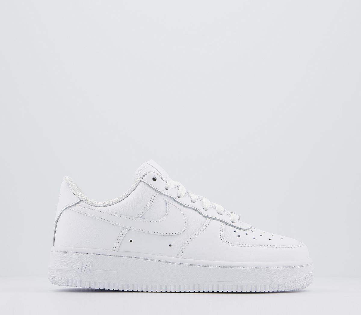 Nike Air Force 1 07 Trainers White - Women's Trainers