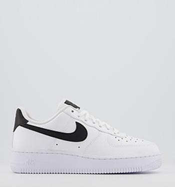 nike air force 1 womens white black