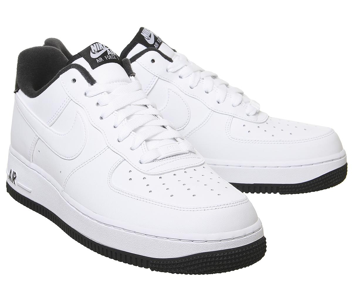 nike air force 1 07 white black