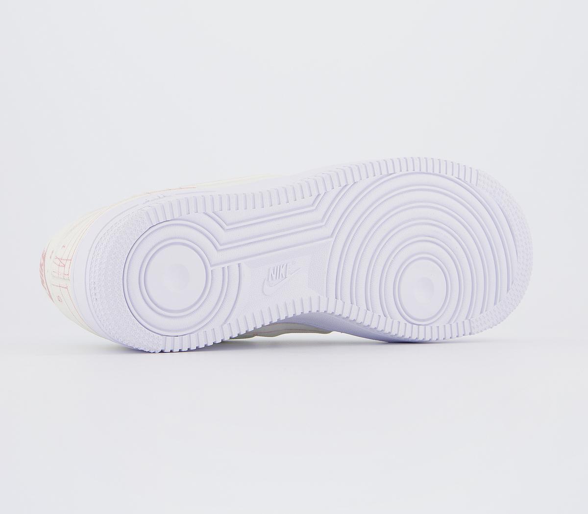 NikeAir Force 1 07 TrainersSummit White University Red Lx F