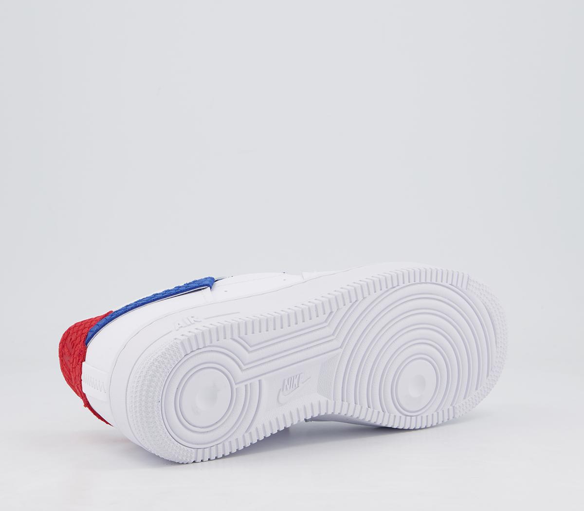 NikeAir Force 1 07 TrainersWhite Red Blue Lxx