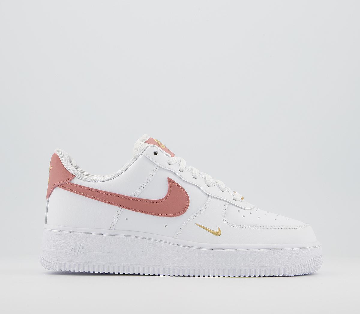 NikeAir Force 1 07 TrainersWhite Rust Pink White Rust Pink