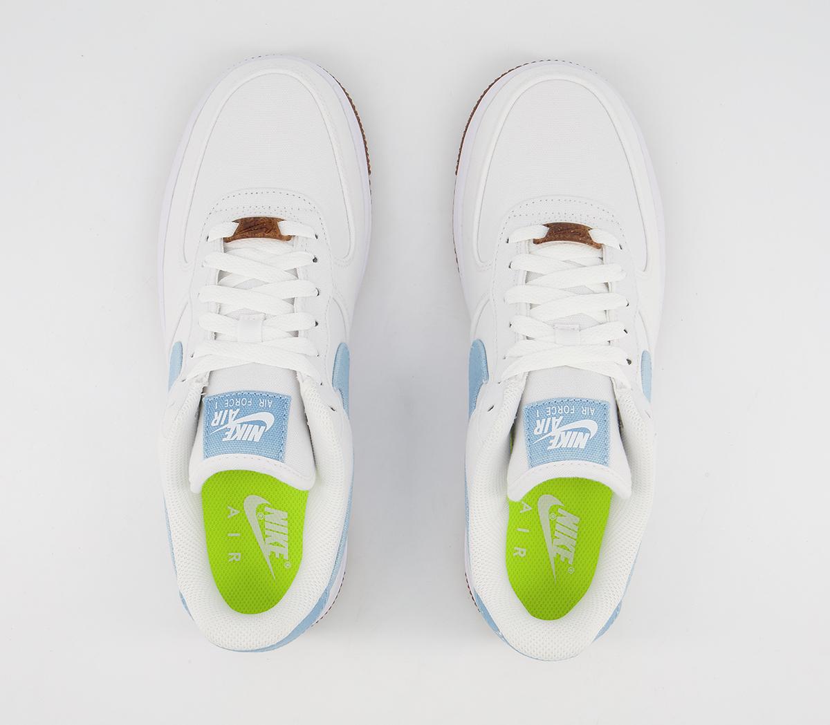Nike Air Force 1 07 Trainers White Obsidian White Black Multi - Women's  Trainers