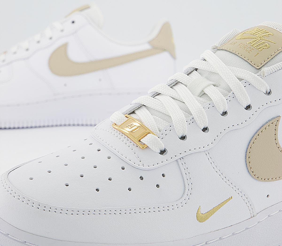 Af1 Rattan Nike Air Force 1 07 Trainers White Rattan Rattan White - Women's Trainers