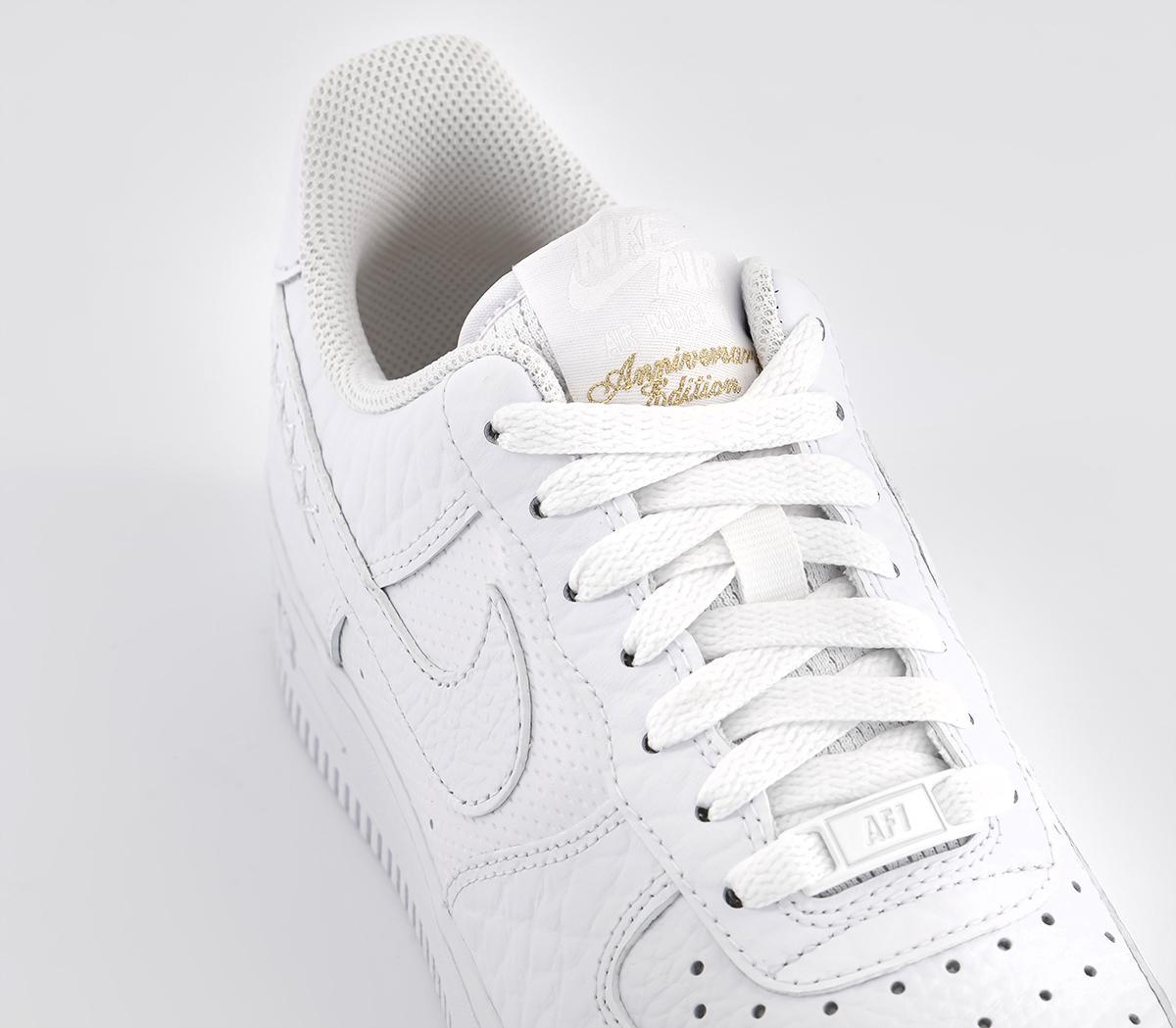 NikeAir Force 1 07 TrainersWhite Metallic Gold Summit White