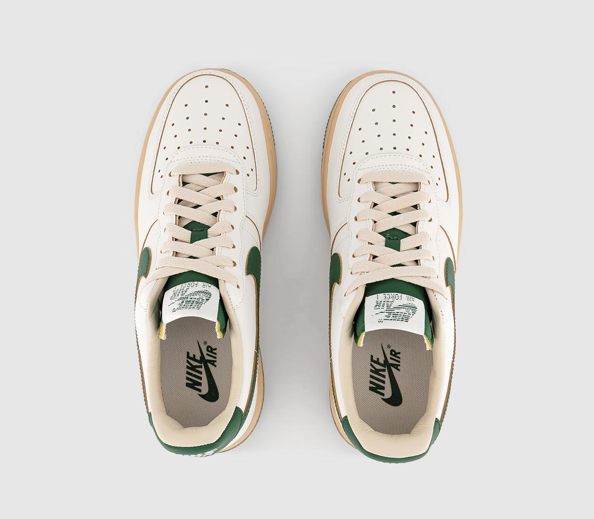 NikeNike Air Force 1 '07 TrainersSail Gorge Green Sesame Pearl White