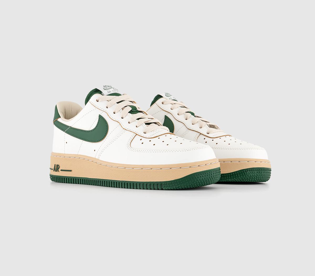 NikeNike Air Force 1 '07 TrainersSail Gorge Green Sesame Pearl White