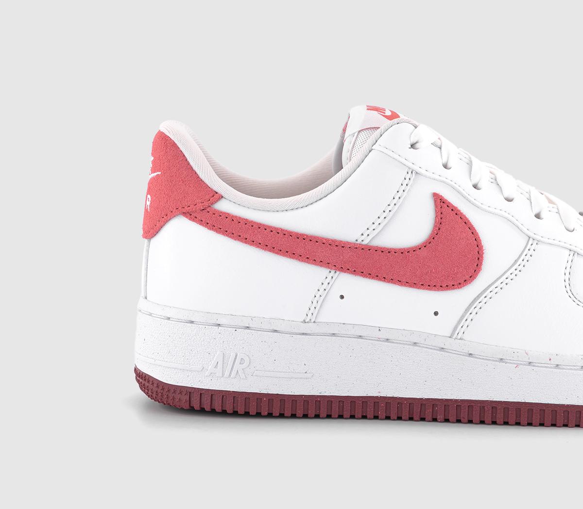 NikeAir Force 1 07 Trainers NikeAir Force 1 07 TrainersWhite Adobe Team Red Dragon Red