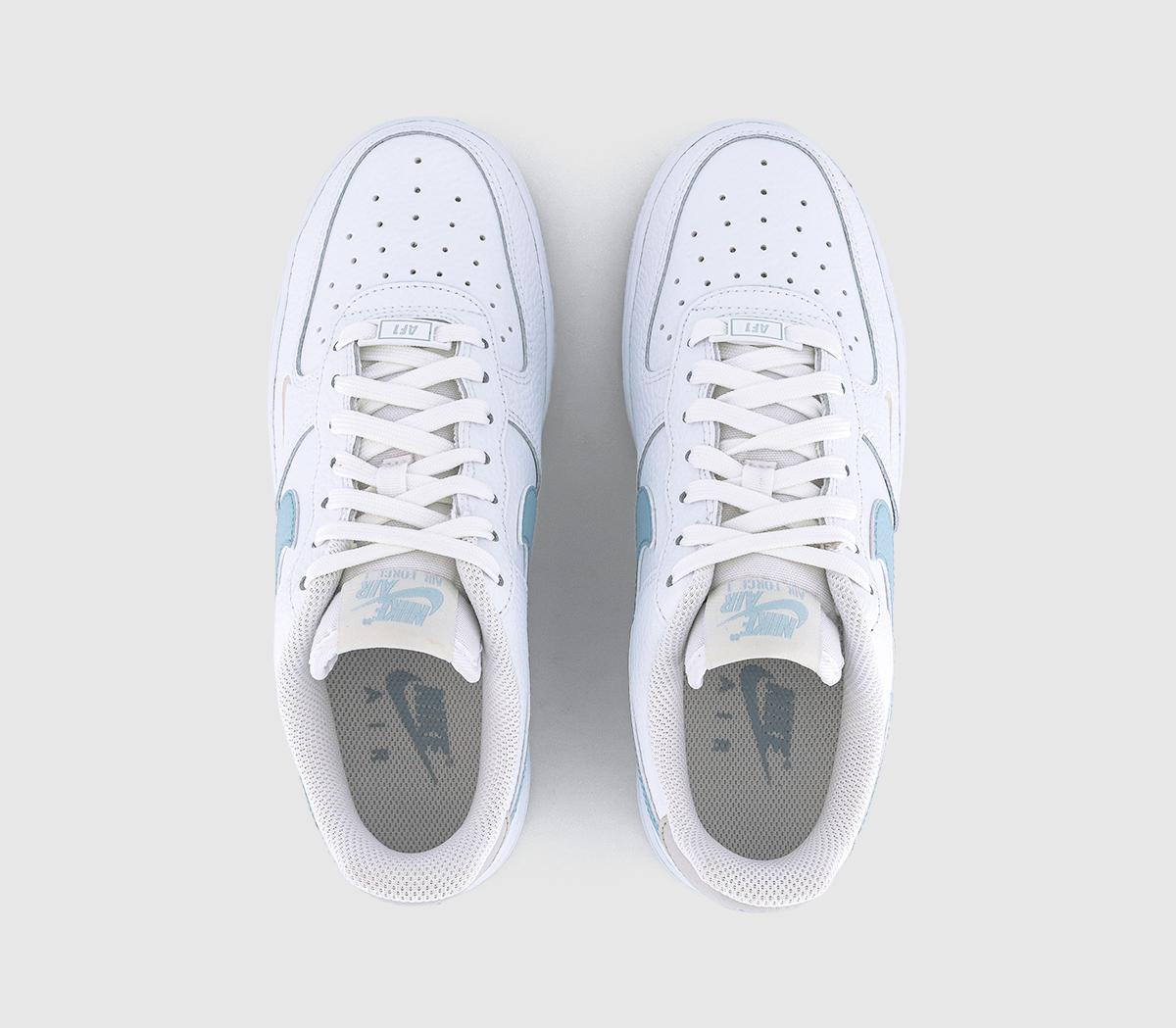 NikeAir Force 1 '07 Trainers NikeAir Force 1 '07 TrainersWhite Light Amory Blue Light Bone