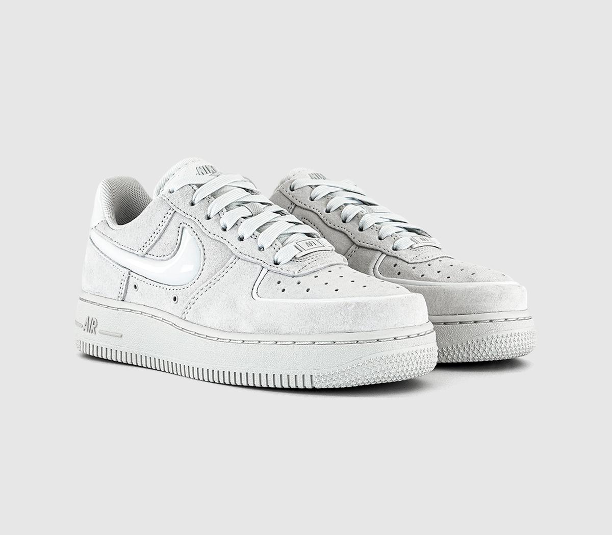 Nike×OFFWHITE Airforce1 Nike Air Force 1 07 Trainers Off White Off White Light Smoke Grey