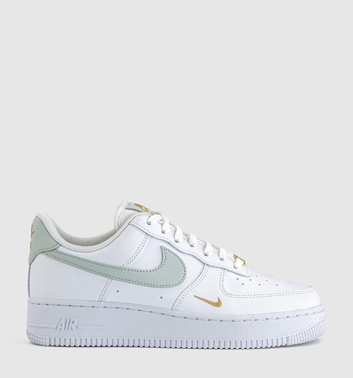 Nike Air Force 1 07 Trainers White Light Silver White Light Silver