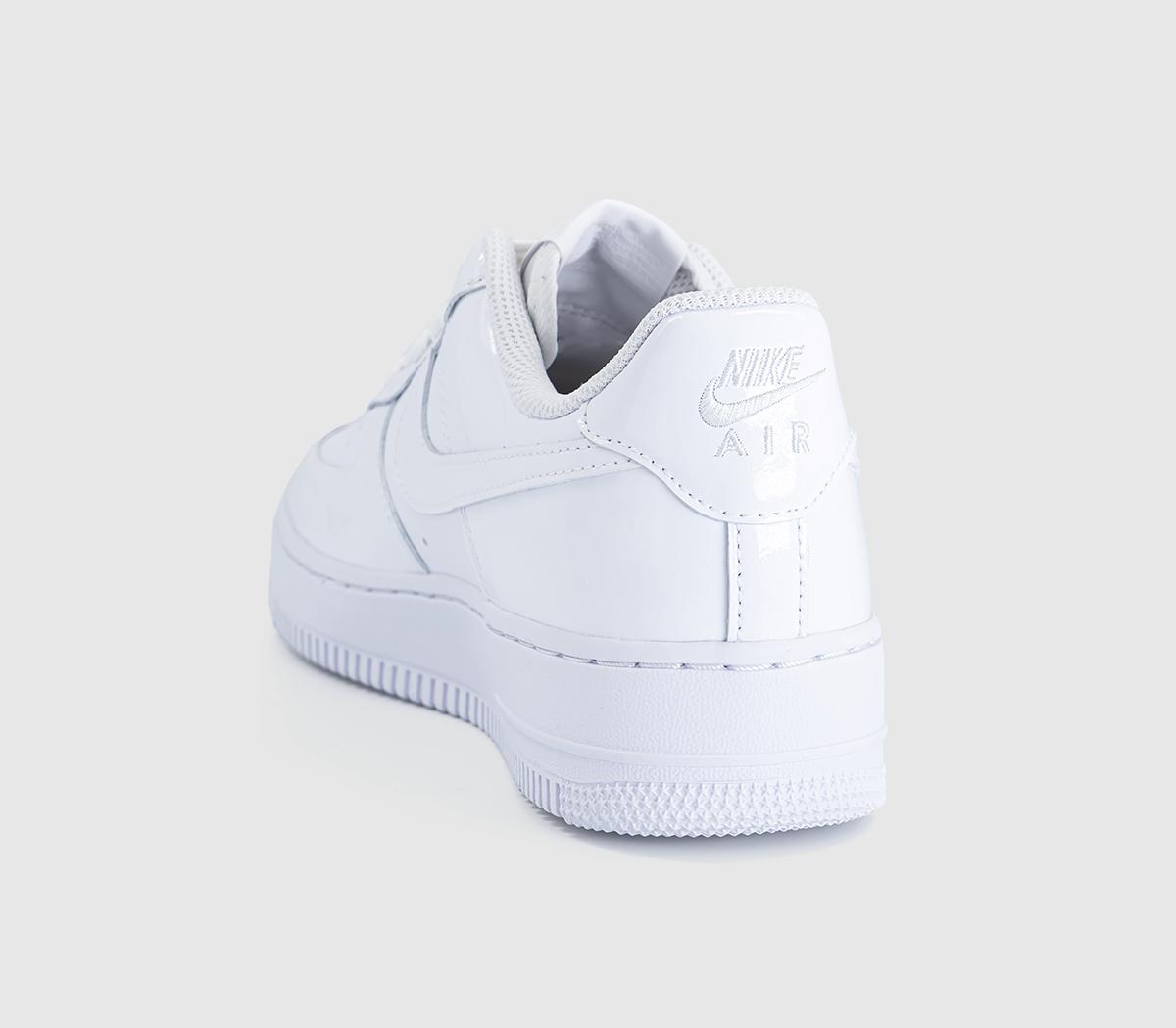 NikeAir Force 1 07 TrainersWhite White Patent