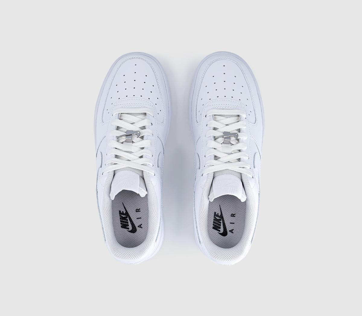 NikeAir Force 1 07 TrainersWhite White Patent
