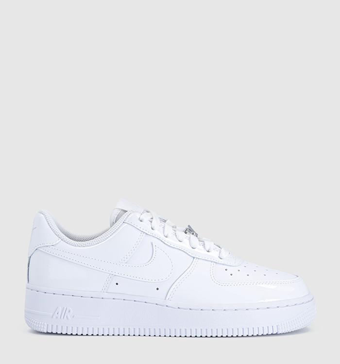 Nike Air Force 1 07 Trainers White White Patent