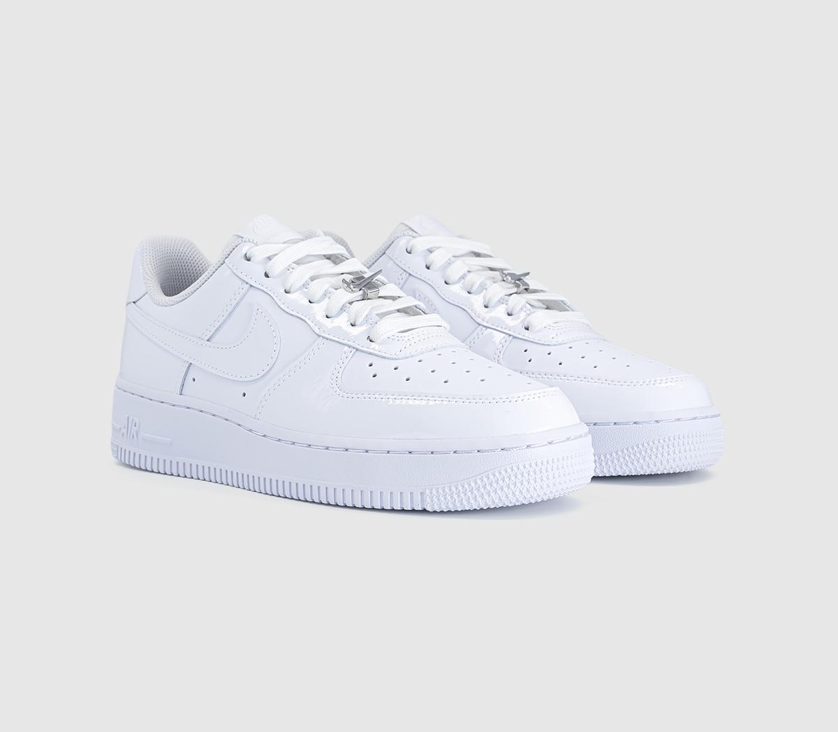NikeAir Force 1 07 TrainersWhite White Patent