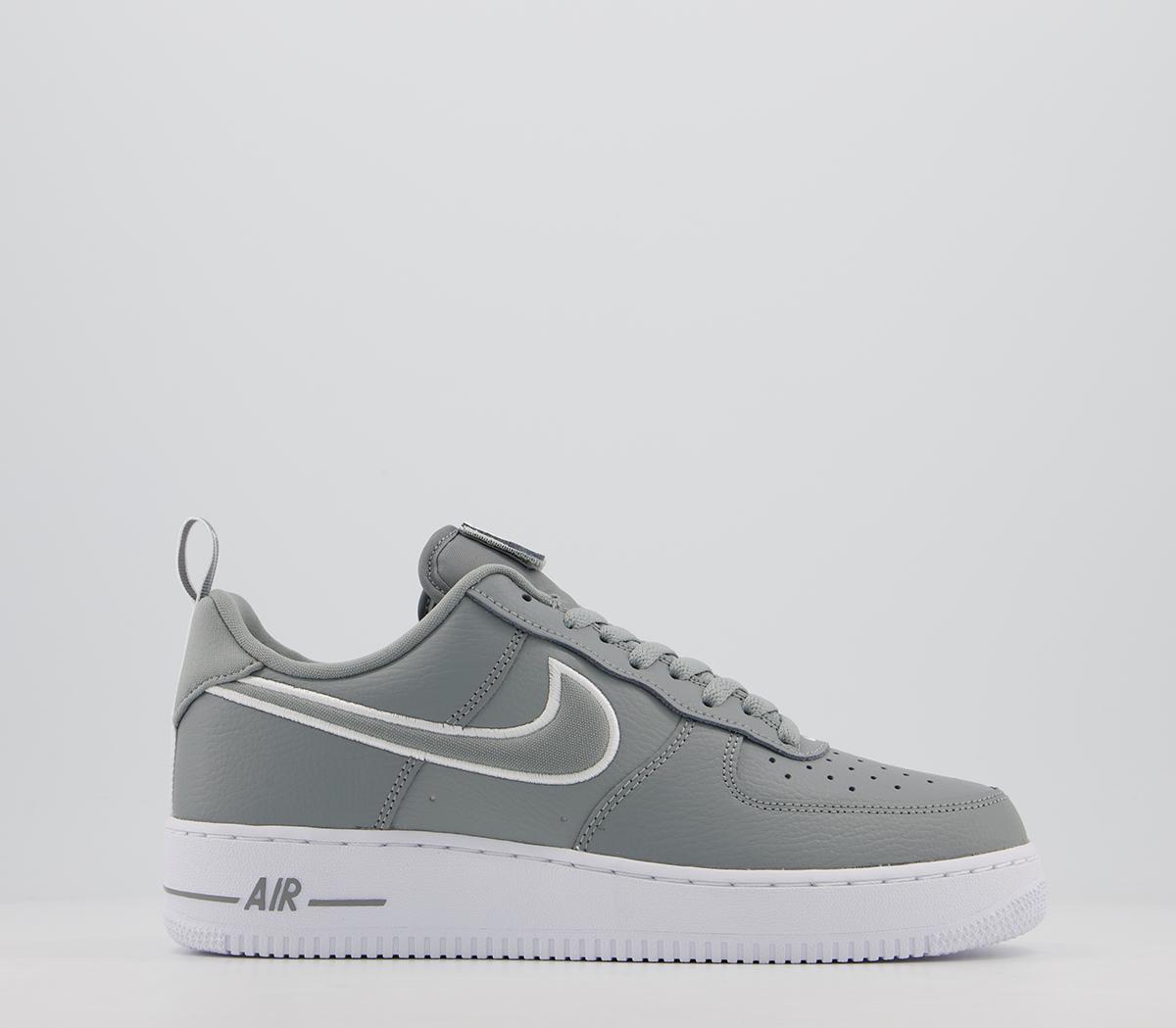 NikeAir Force 1 07 TrainersTracksuit Pack Grey