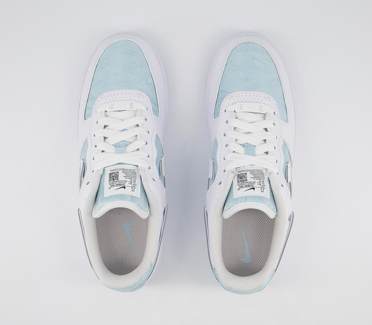 NikeAir Force 1 07 TrainersGlacier Blue White Black Lxx