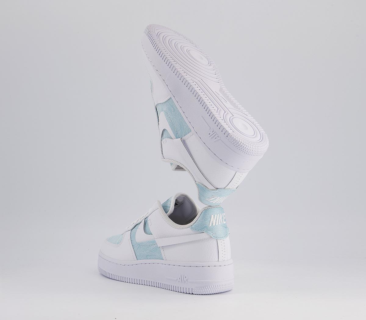 NikeAir Force 1 07 TrainersGlacier Blue White Black Lxx