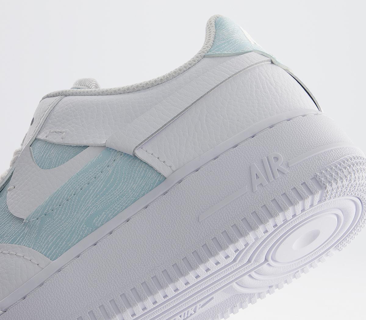 NikeAir Force 1 07 TrainersGlacier Blue White Black Lxx