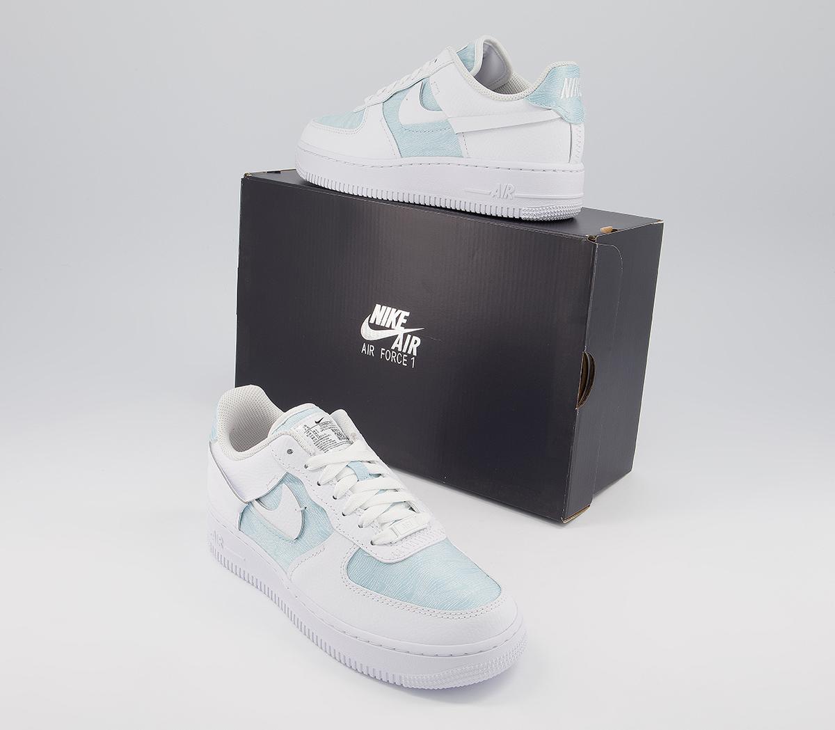 NikeAir Force 1 07 TrainersGlacier Blue White Black Lxx