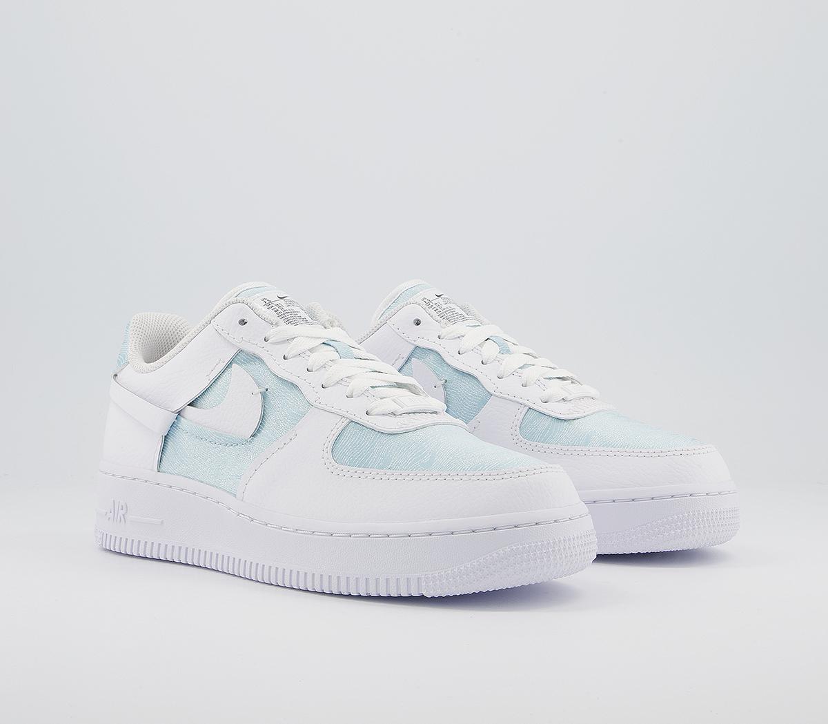 NikeAir Force 1 07 TrainersGlacier Blue White Black Lxx