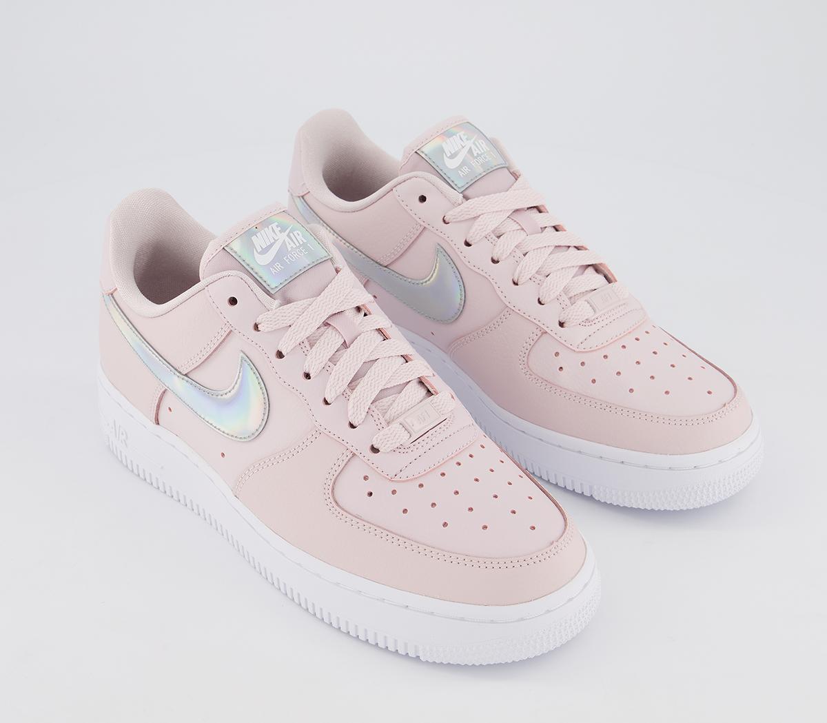 nike air force 1 barely rose iridescent