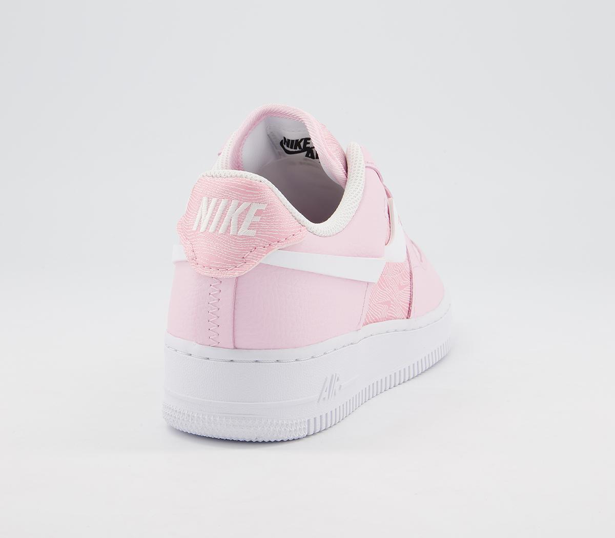 NikeAir Force 1 07 TrainersPink Foam White Black Lxx