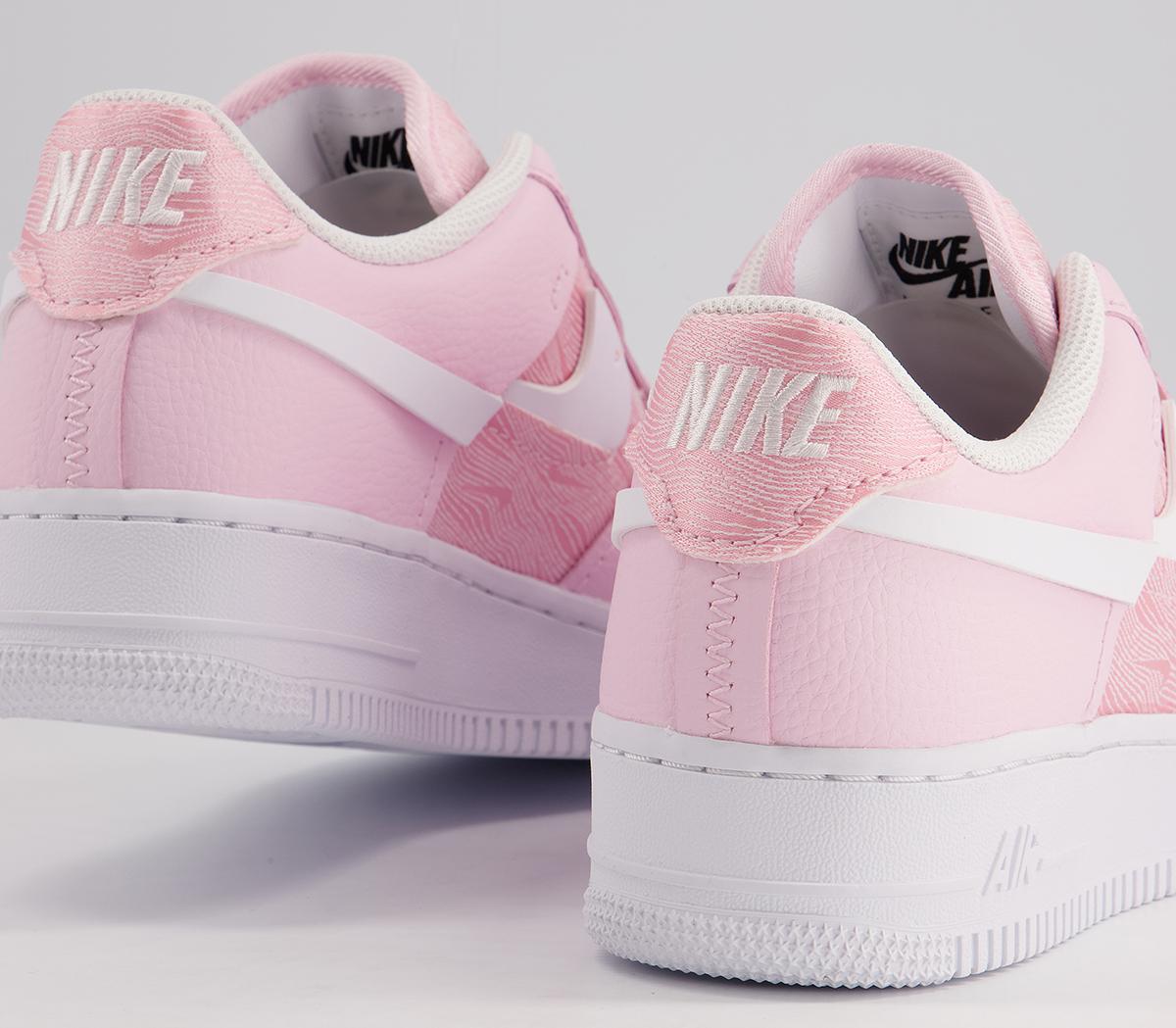 NikeAir Force 1 07 TrainersPink Foam White Black Lxx