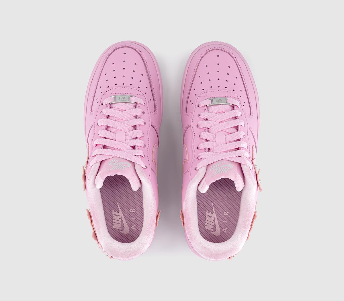 NikeAir Force 1 07 TrainersPink Rise Pink Rise Pink Foam
