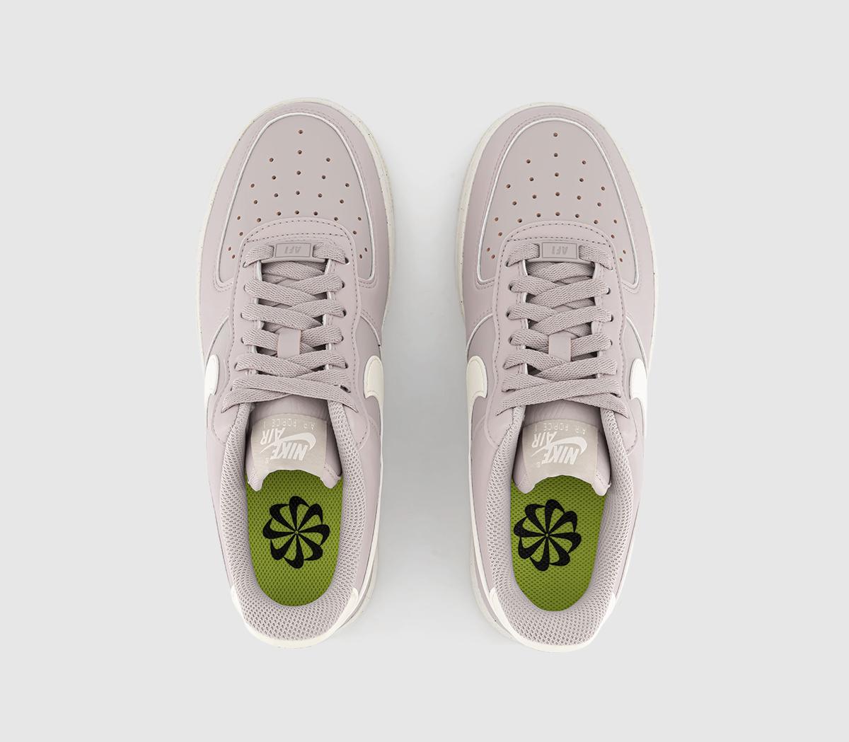 NikeAir Force 1 07 Trainers NikeAir Force 1 07 TrainersPlatinum Violet Sail Coconut Milk Volt Black