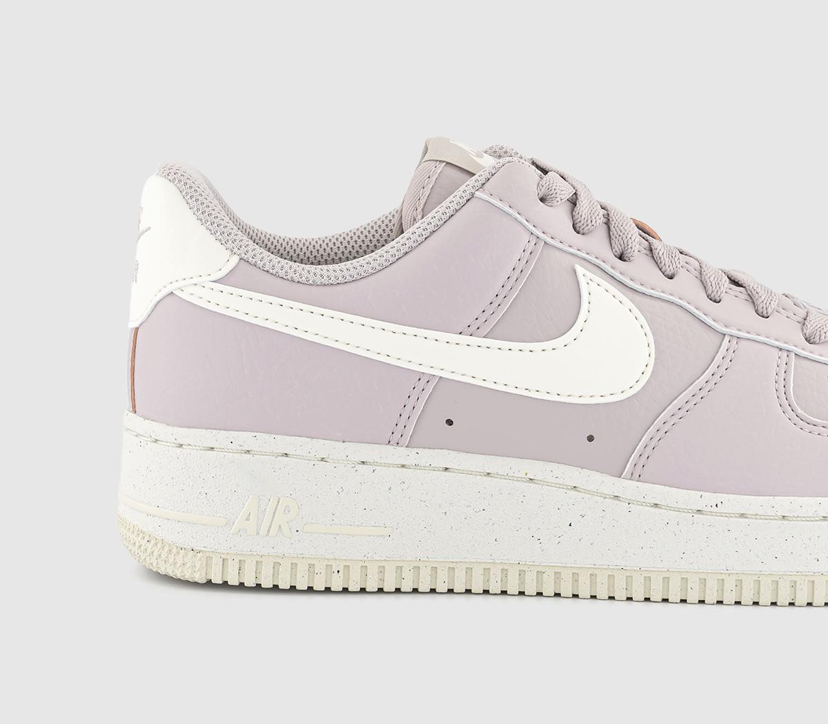 NikeAir Force 1 07 Trainers NikeAir Force 1 07 TrainersPlatinum Violet Sail Coconut Milk Volt Black
