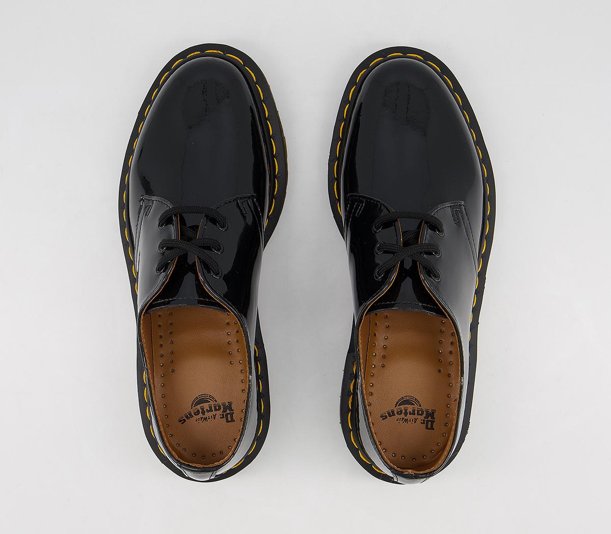 Dr. Martens 3 Eyelet Shoes Dr. Martens 3 Eyelet Shoes Black Patent