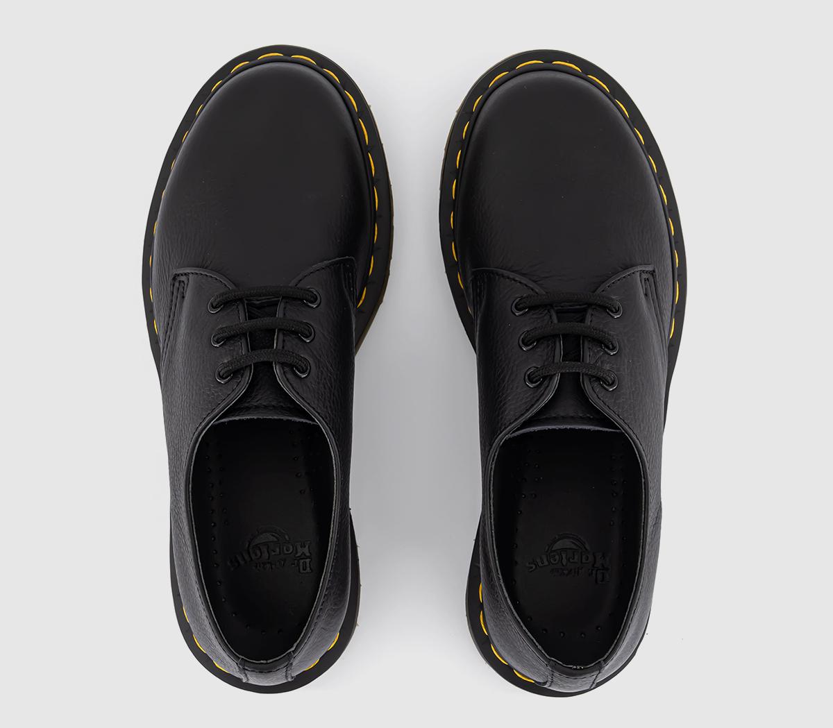 Dr. Martens 3 Eyelet Lace Up Shoes Dr. Martens 3 Eyelet Lace Up Shoes Black Virginia