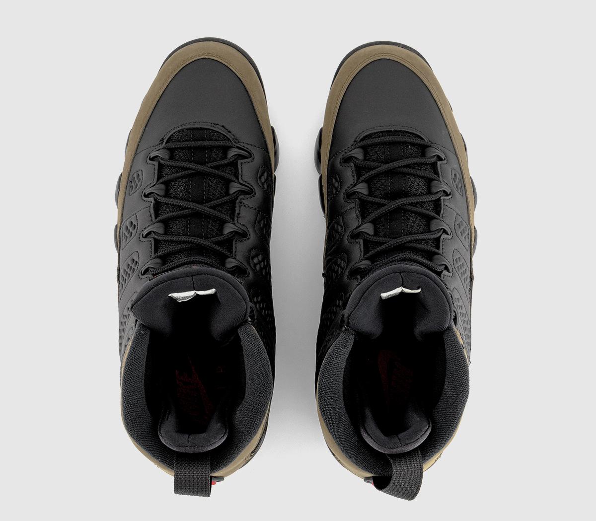 JordanAir Jordan 9 TrainersBlack True Red Light Olive