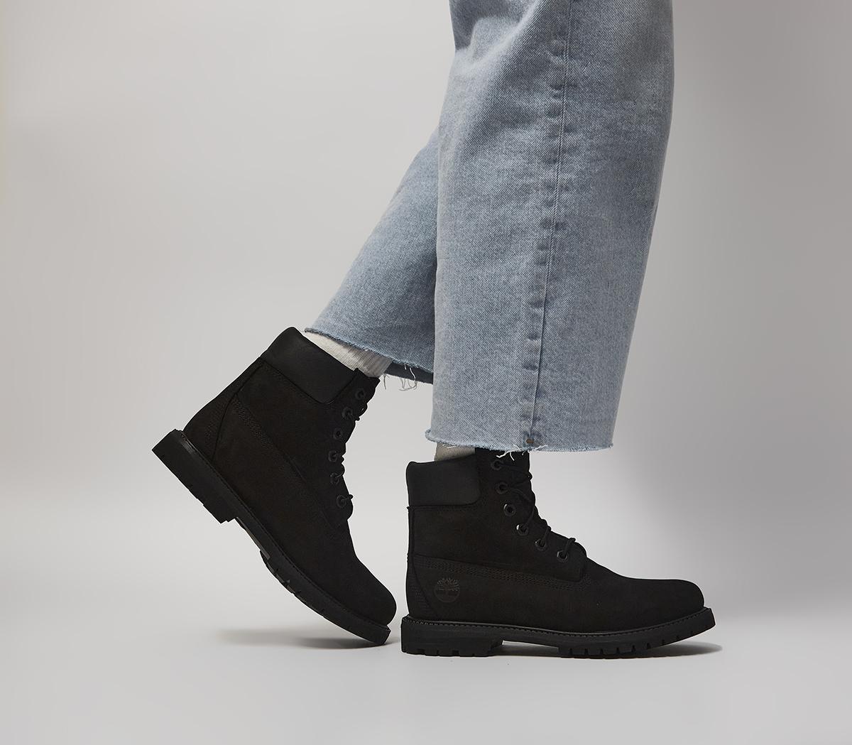 Tomaat moederlijk premier Timberland Premium 6 Boots F Black - Women's Ankle Boots