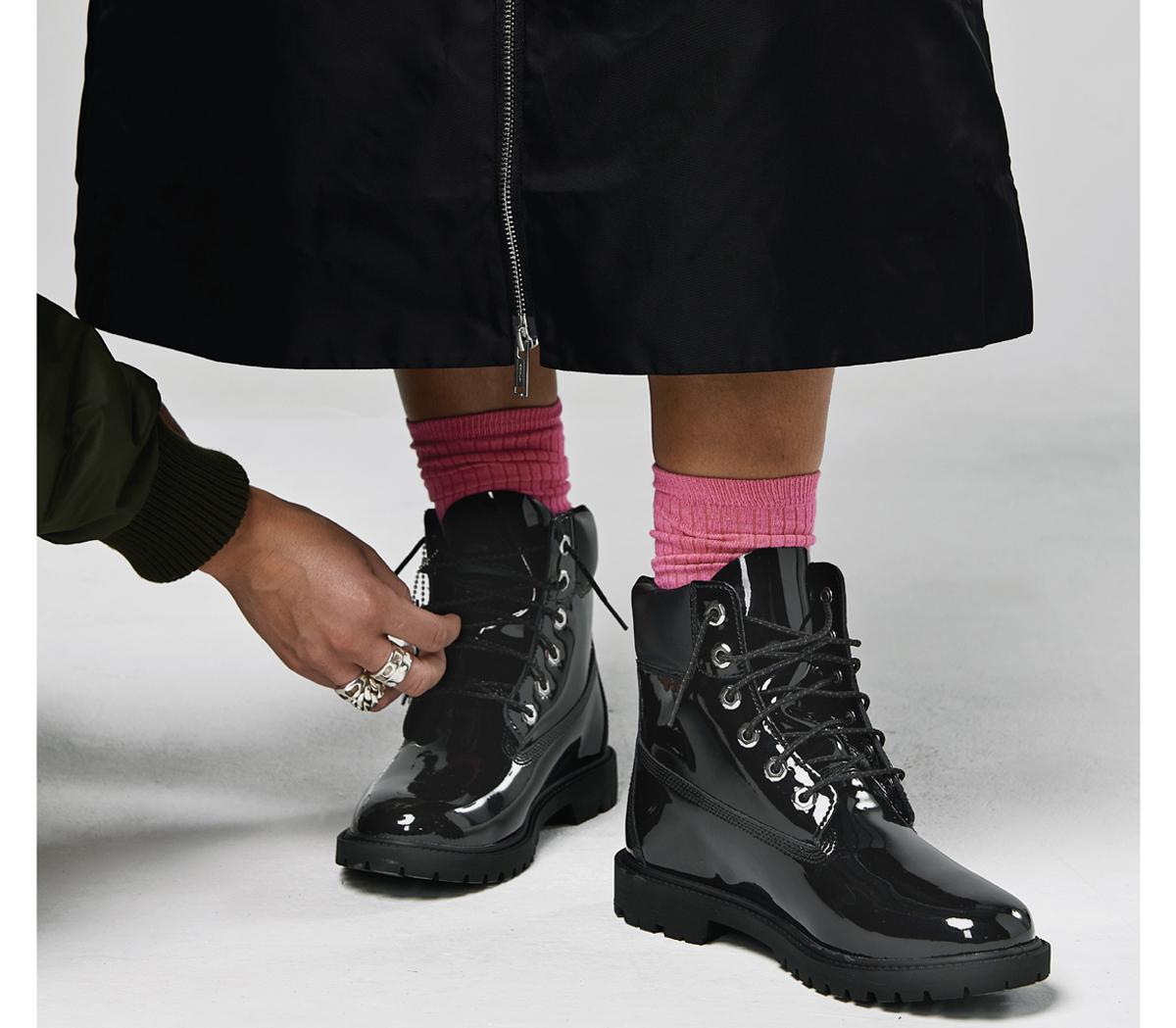 TimberlandPremium 6 BootsBlack Patent Leather