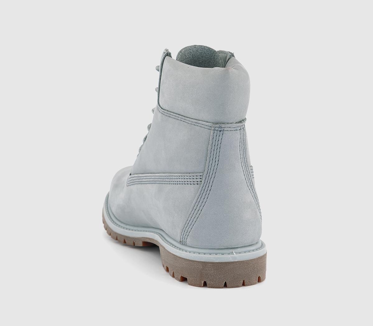 TimberlandPremium 6 Inch BootsLight Grey Nubuck