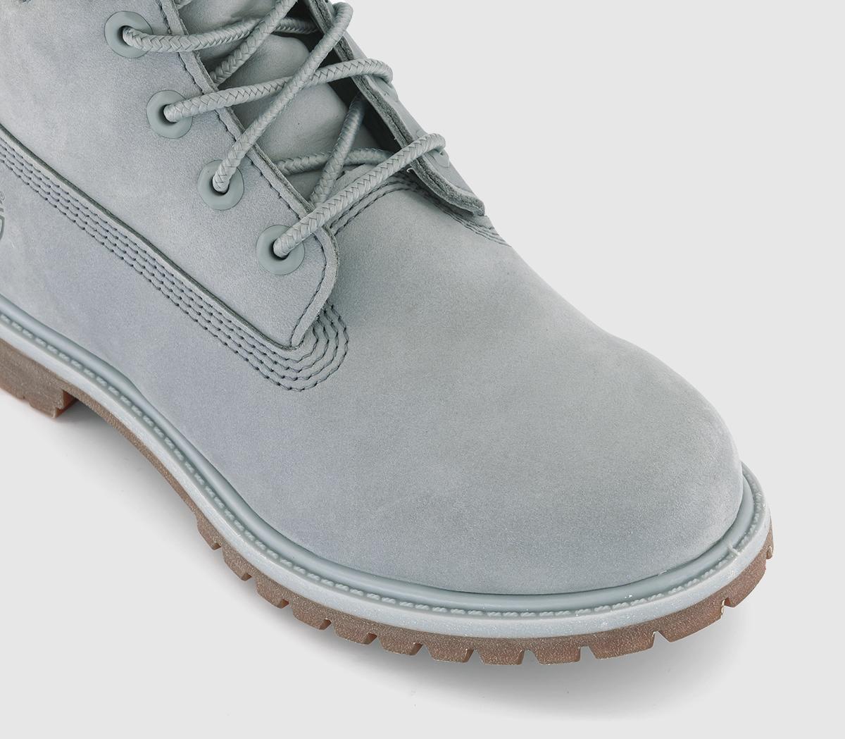 TimberlandPremium 6 Inch BootsLight Grey Nubuck