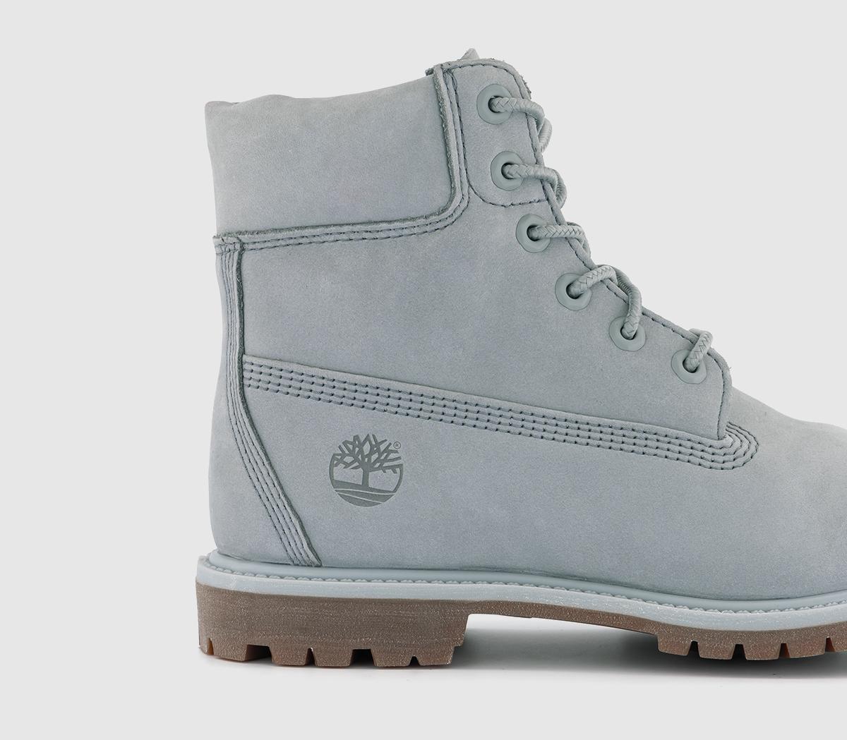 TimberlandPremium 6 Inch BootsLight Grey Nubuck