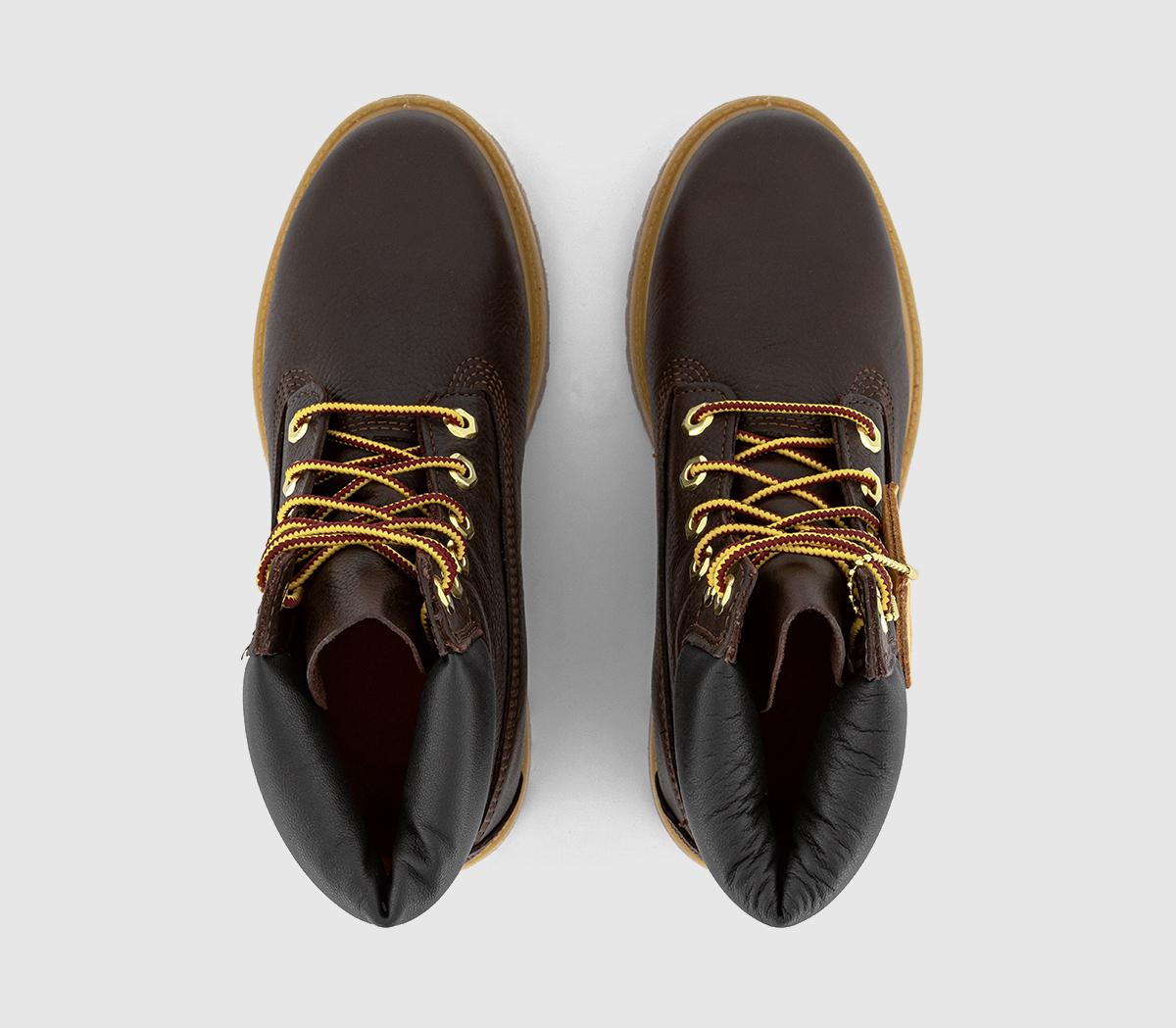 Timberland Premium 6 Boots Timberland Premium 6 Boots Dark Brown Full Grain