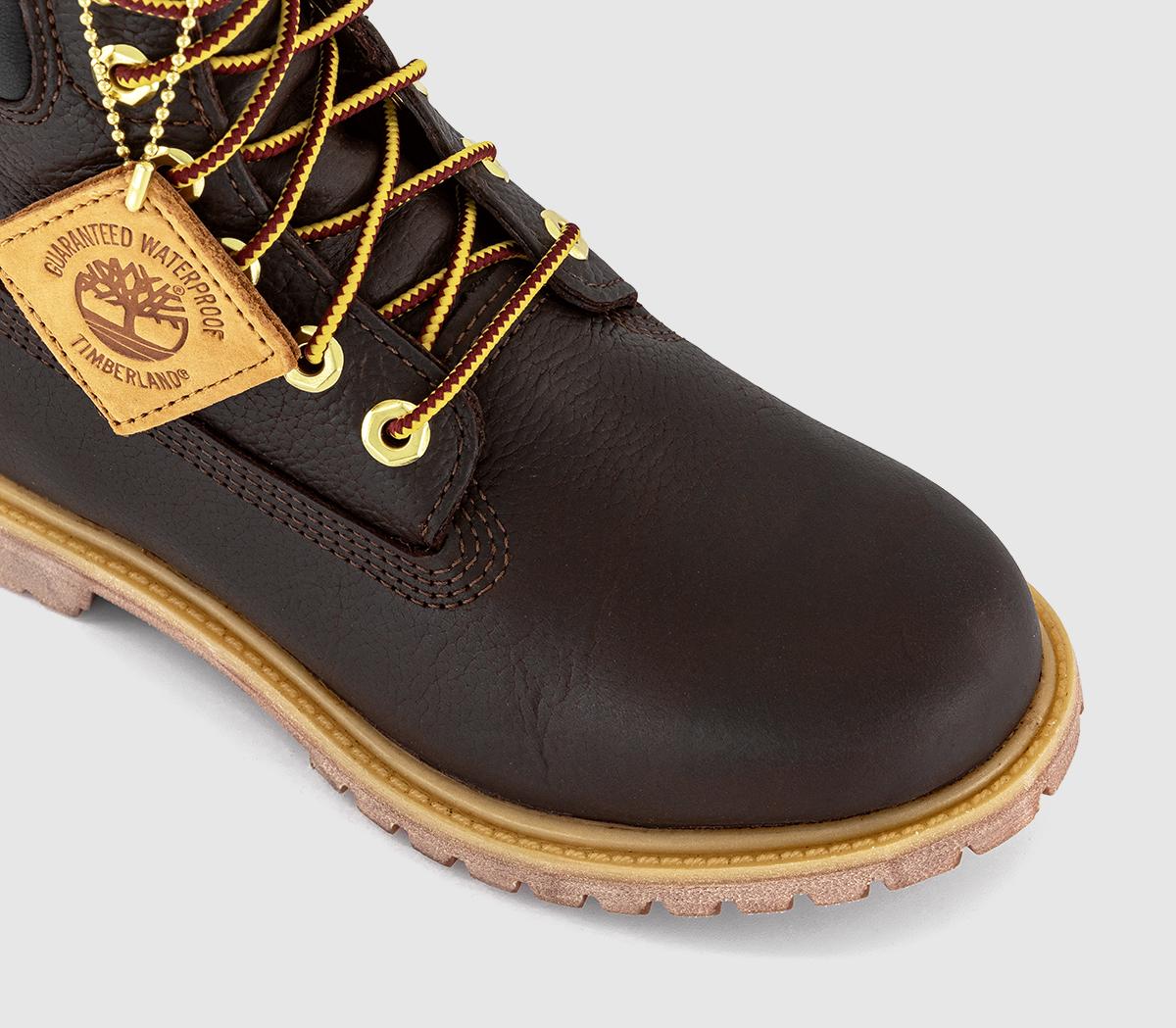 Timberland Premium 6 Boots Timberland Premium 6 Boots Dark Brown Full Grain