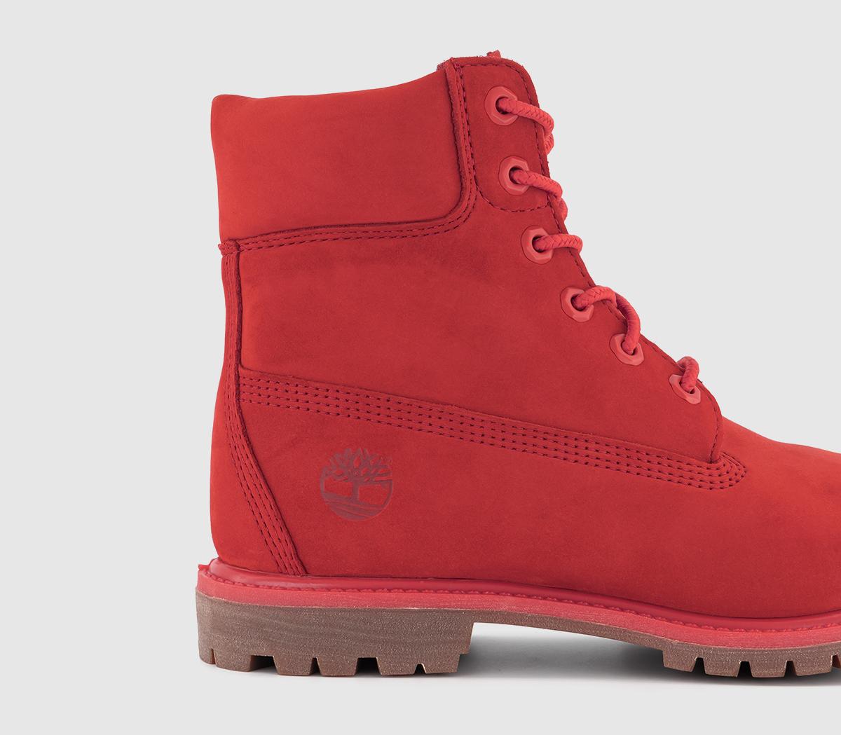 TimberlandPremium 6 Inch BootsMedium Red Nubuck