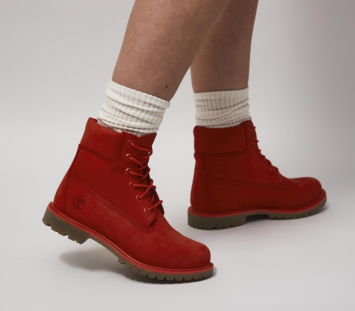 TimberlandPremium 6 Inch BootsMedium Red Nubuck