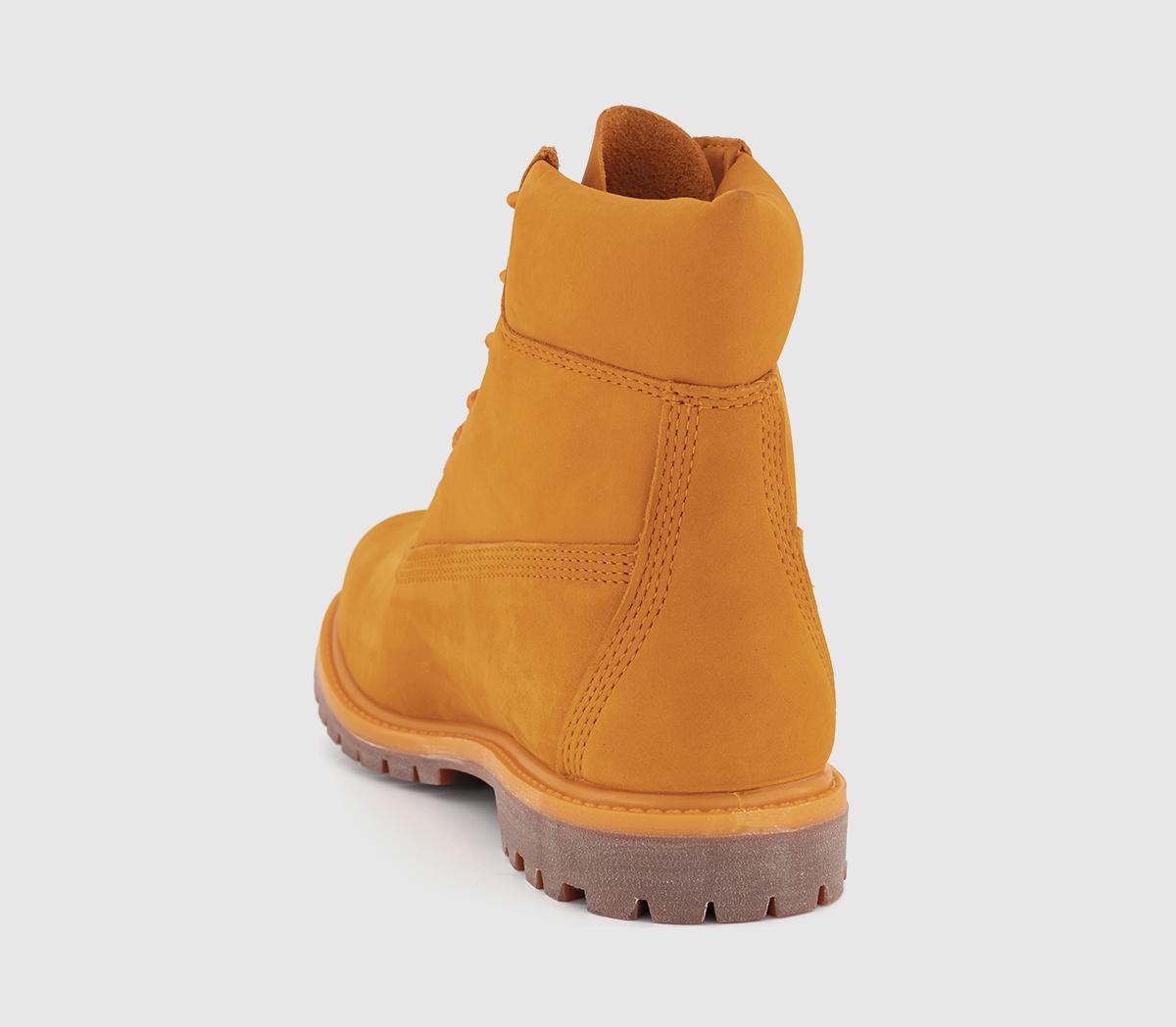 TimberlandPremium 6 Inch Boots TimberlandPremium 6 Inch BootsMedium Orange Nubuck