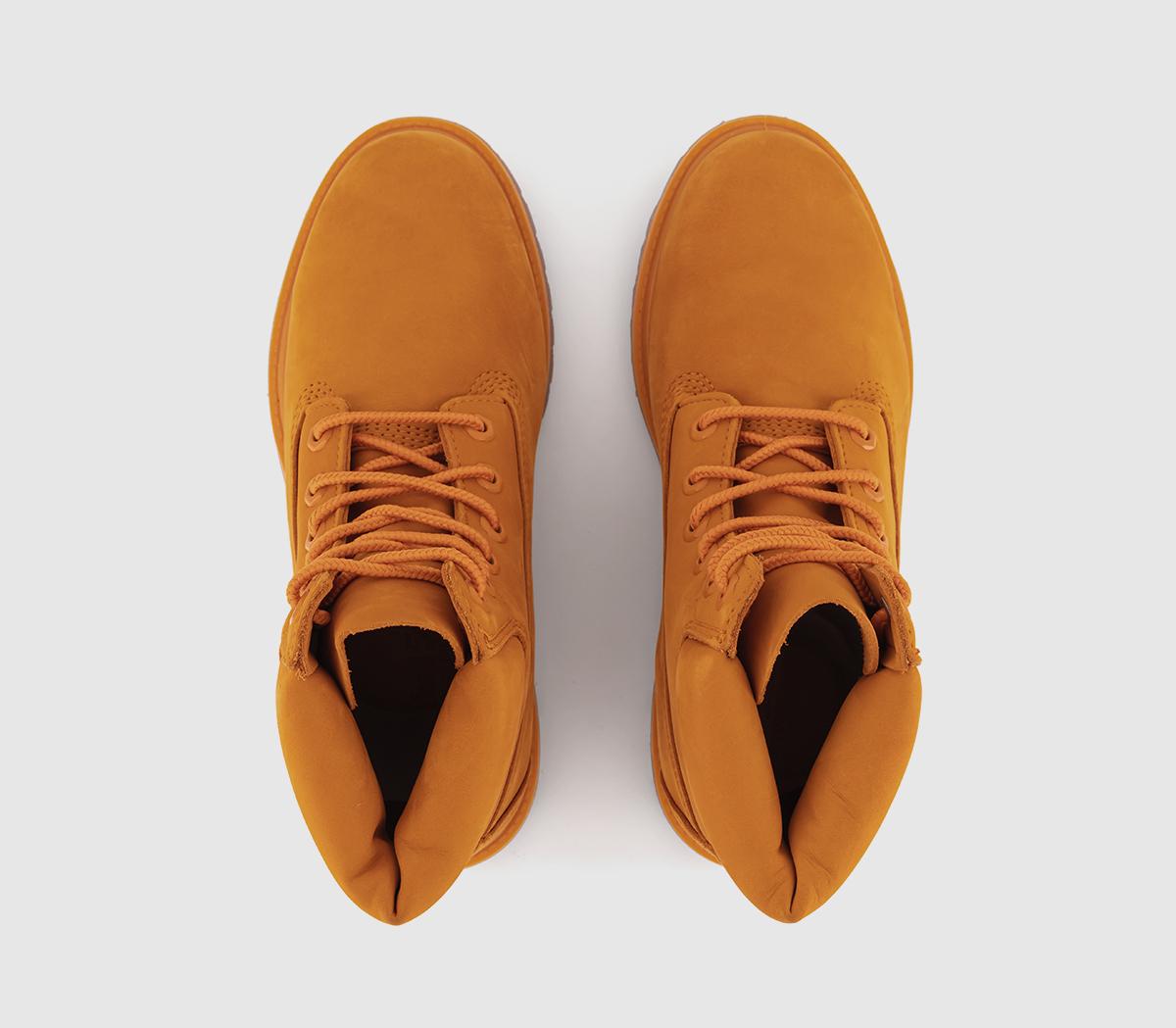 TimberlandPremium 6 Inch Boots TimberlandPremium 6 Inch BootsMedium Orange Nubuck