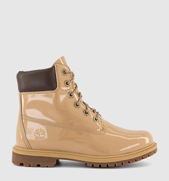 Timberland Premium 6 Boots Wheat Patent Leather